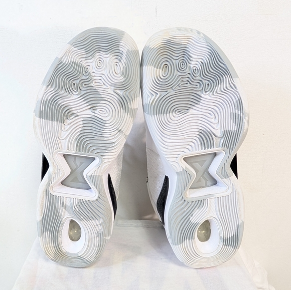 Nike PG 5 TB Sz Men 8 Paul George White Black Basketball Shoes DA7758 100 Clean - Picture 7 of 12